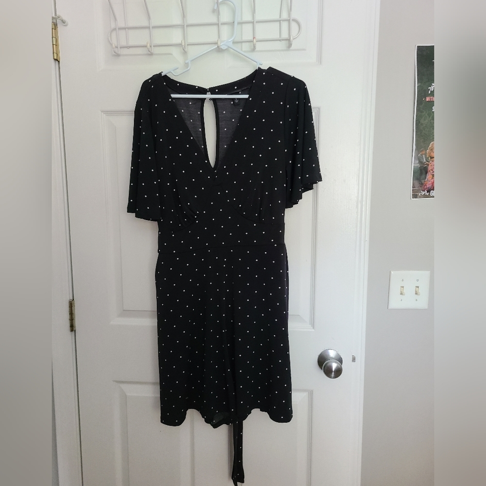 Torrid Polka Dot Romper (Short)